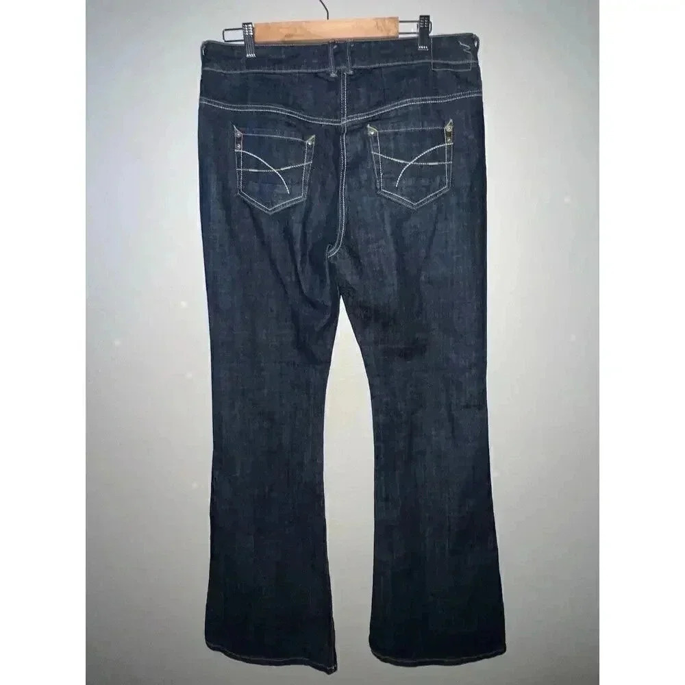 Original Design Kitty Kick Flare By South Jeans Size 16 - Picture 2 of 3